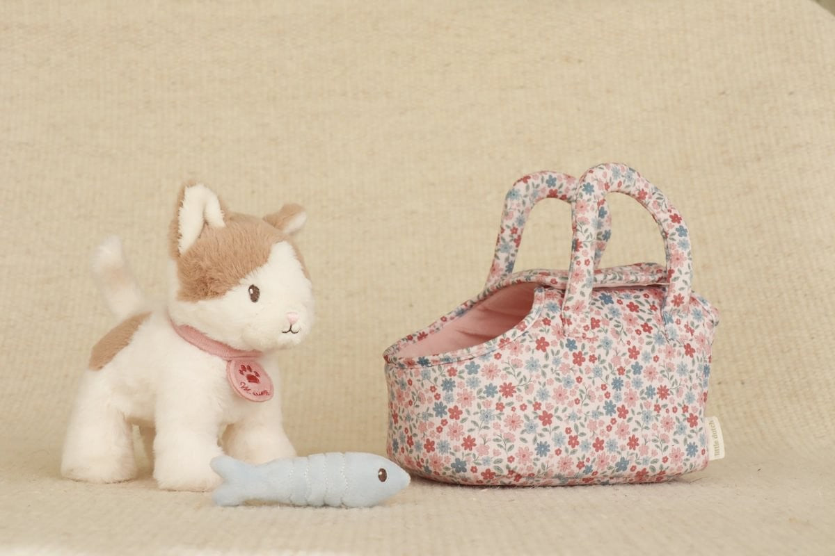 Gatito de Peluche Marley con Bolsa