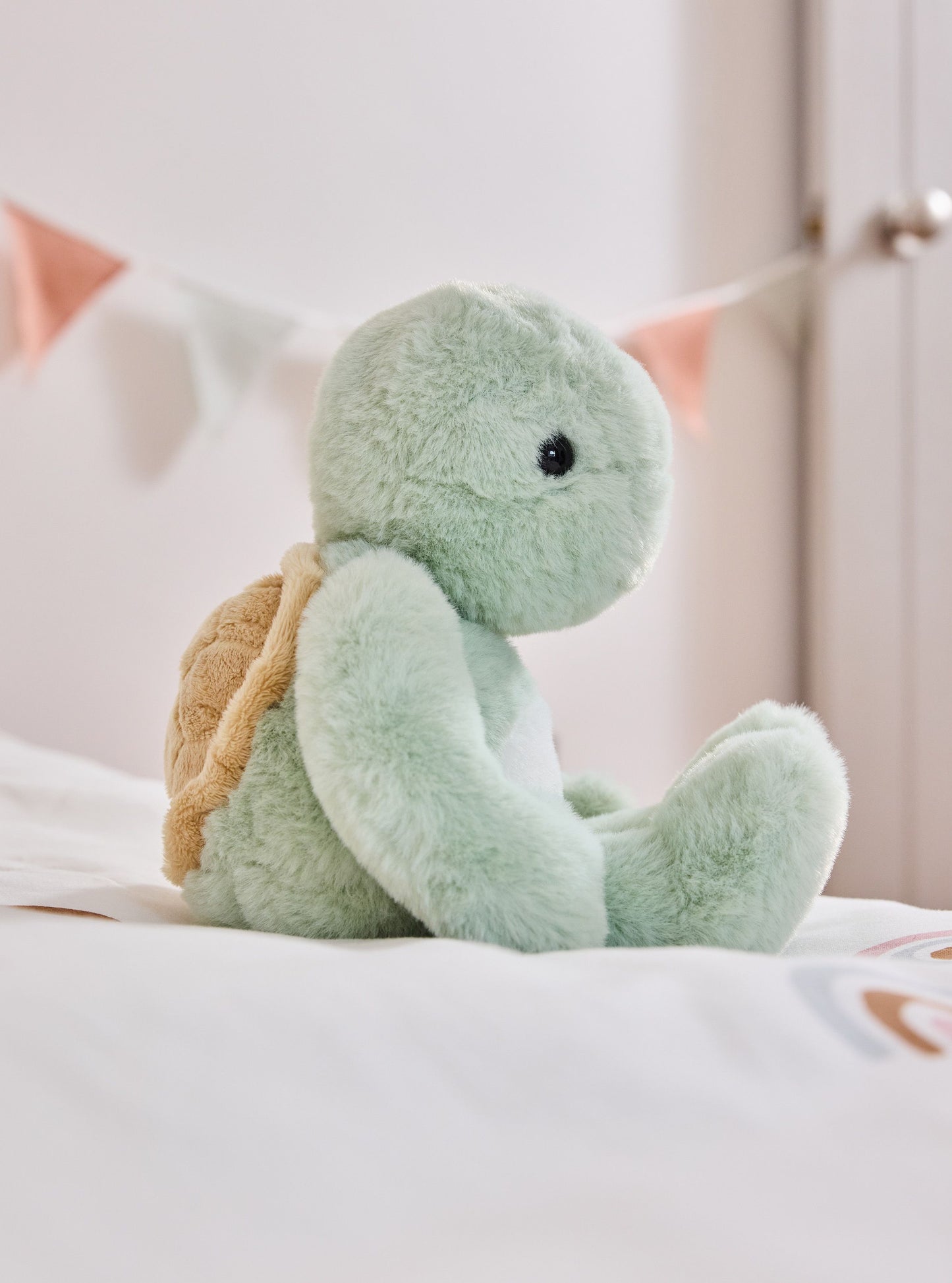 Tortuga de peluche Timmy verde tamaño M Charlie Bears