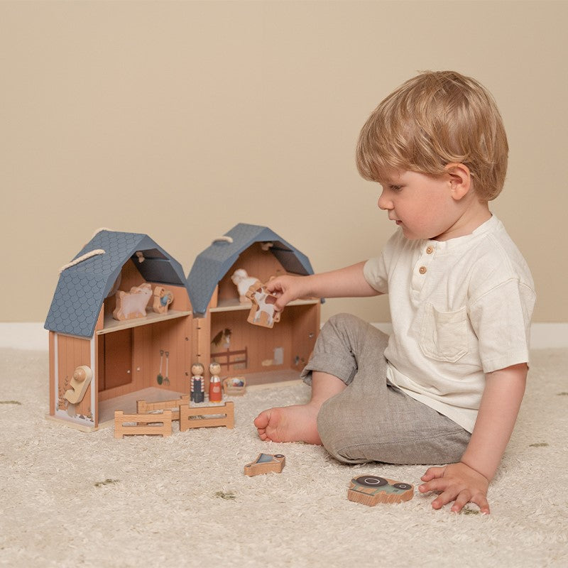 Granja de Madera Portable