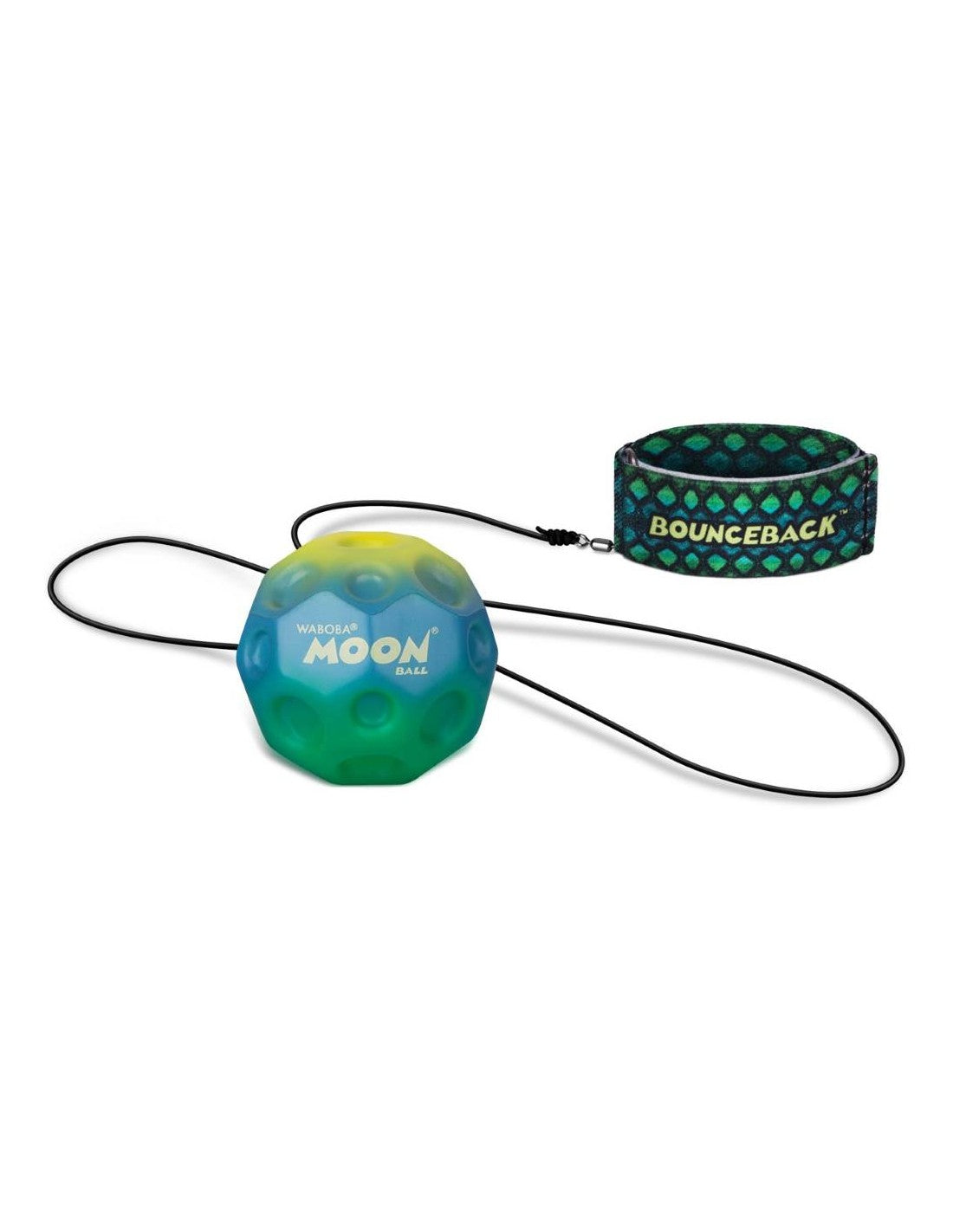 Waboba pelota Moonball rebote con elastico y muñequera - color aleatorio