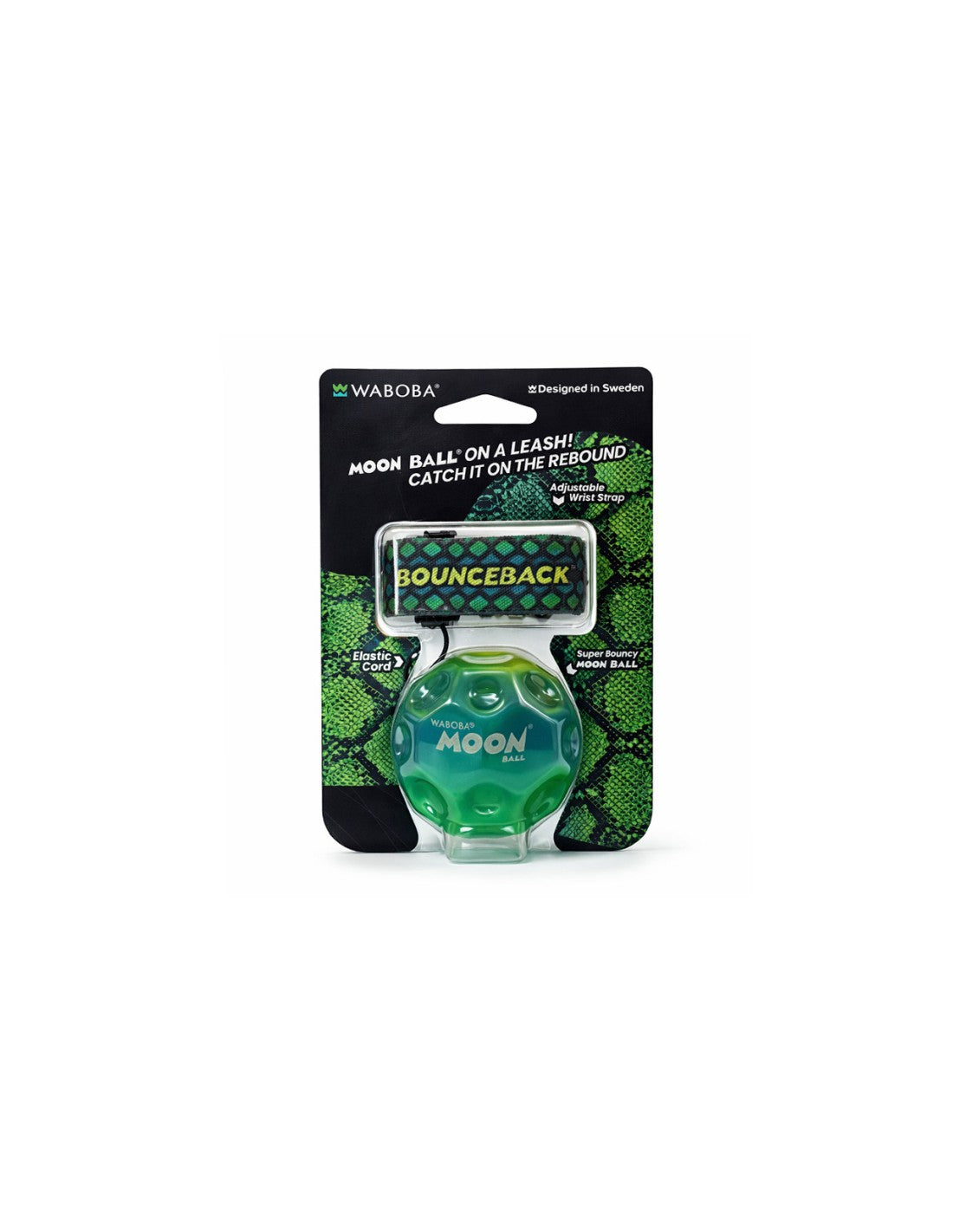 Waboba pelota Moonball rebote con elastico y muñequera - color aleatorio