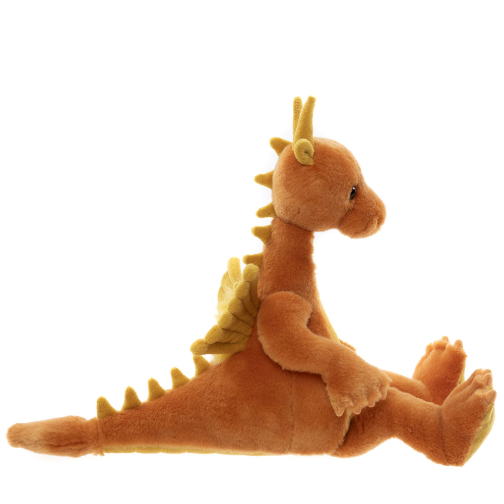 Dragón de peluche Diamonds naranja Charlie Bears