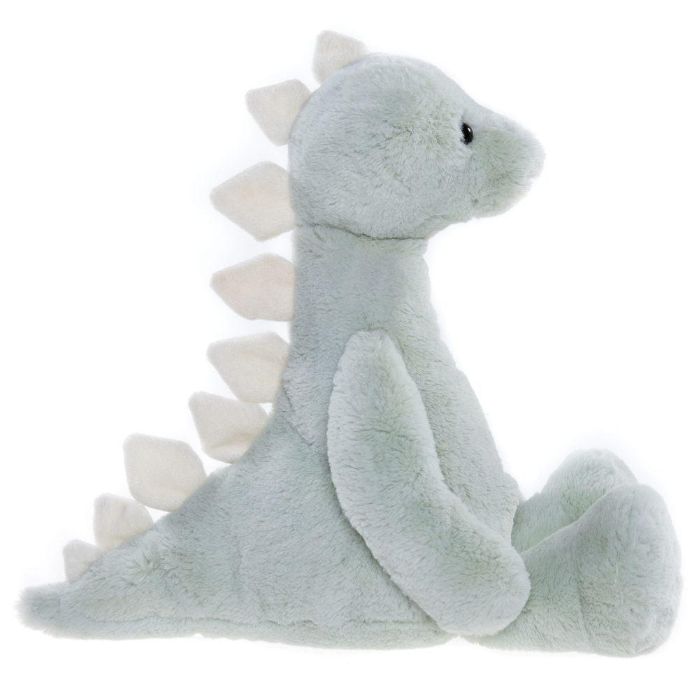 Dinosaurio stegosaurus de peluche Stevie verde tamaño L Charlie Bears