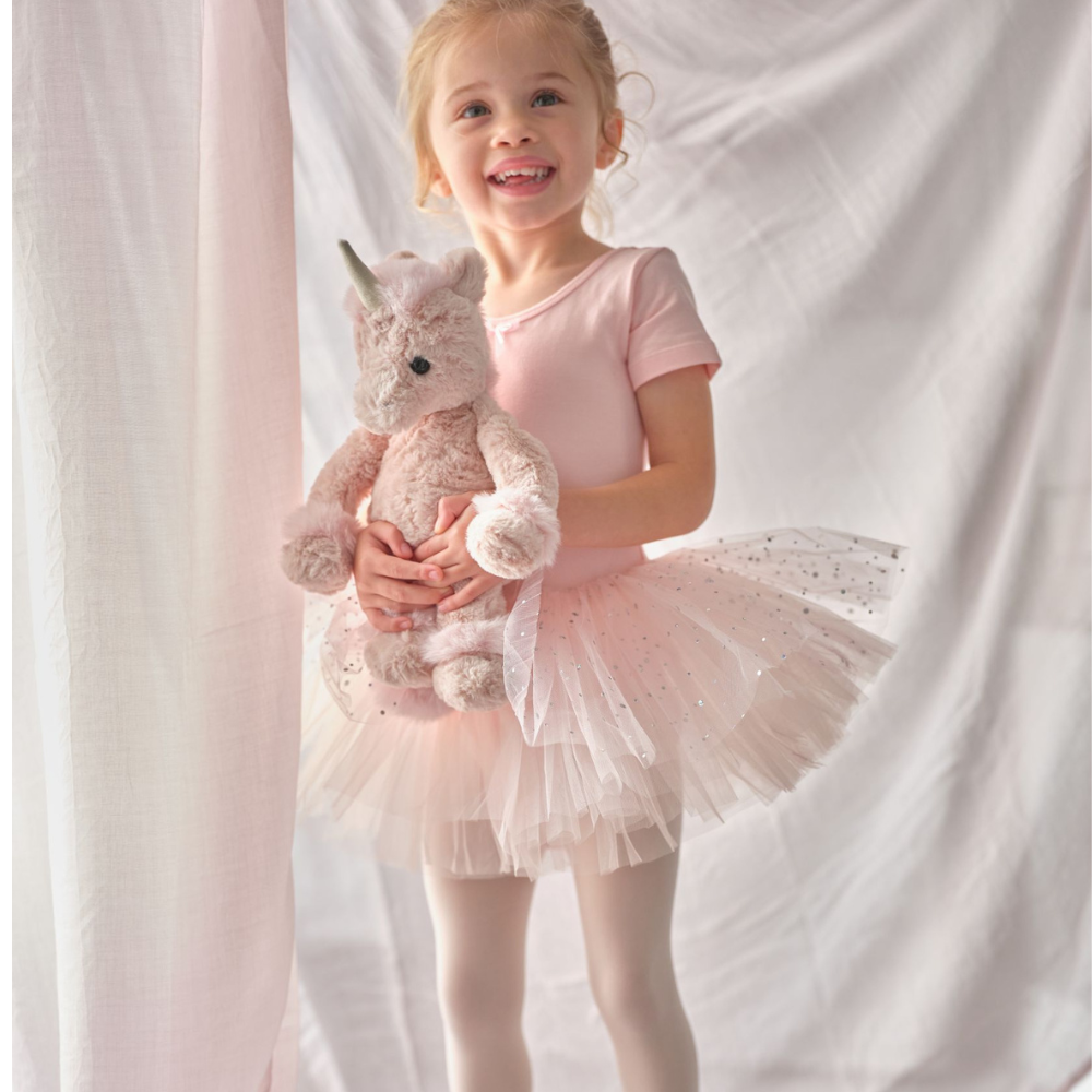 Unicornio de peluche Star rosa tamaño M Charlie Bears