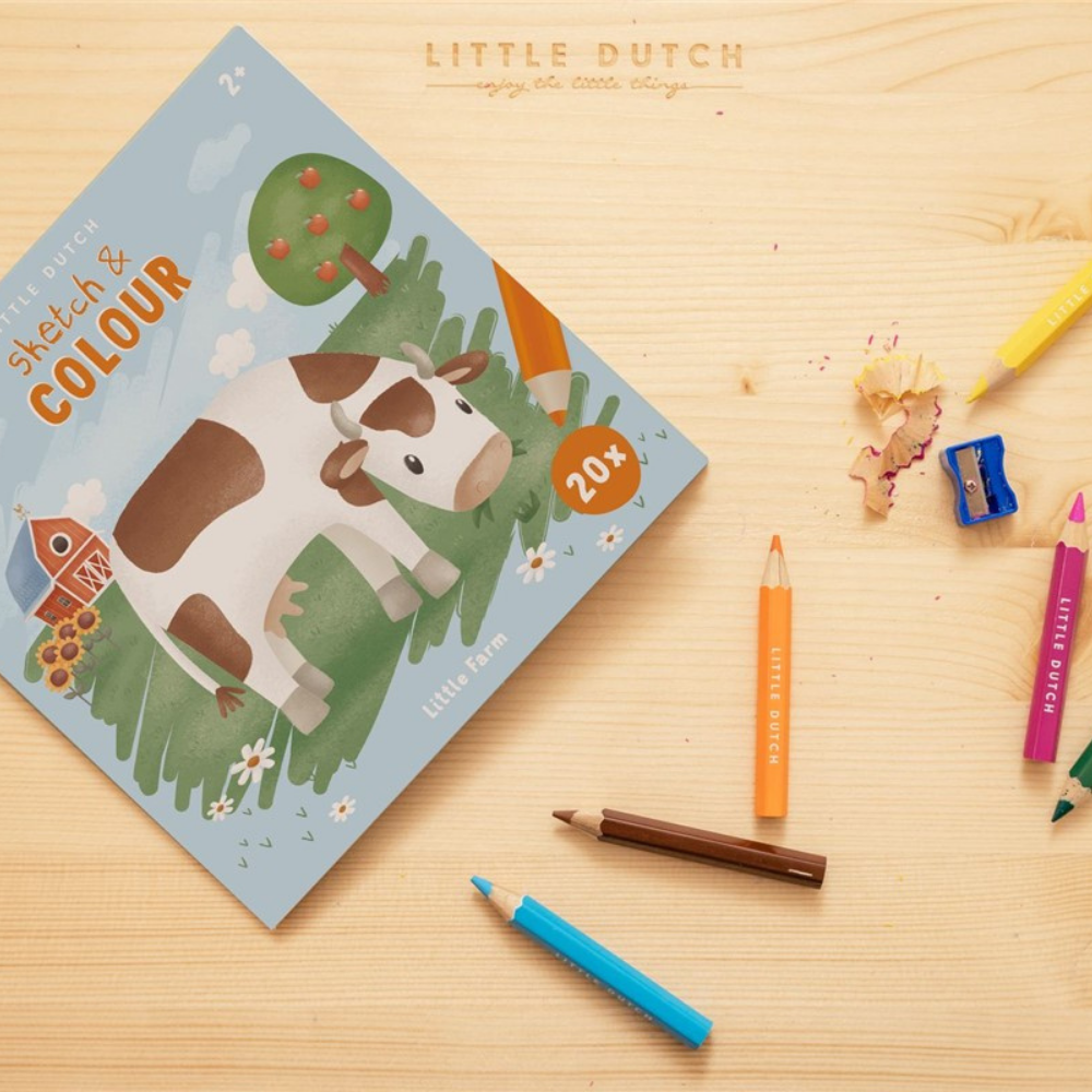Libro para Colorear Pequeña Granja