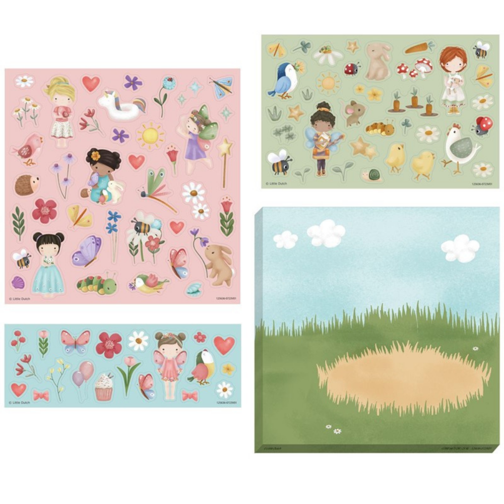 Set de Pegatinas Rosa & Friends