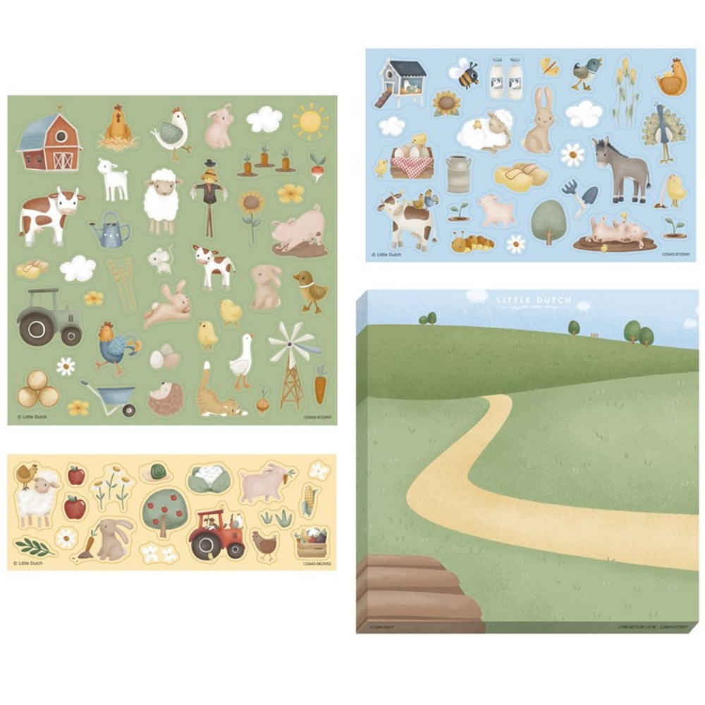 Set de Pegatinas Pequeña Granja