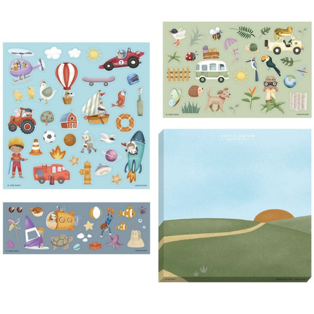 Set de Pegatinas Jim & Friends