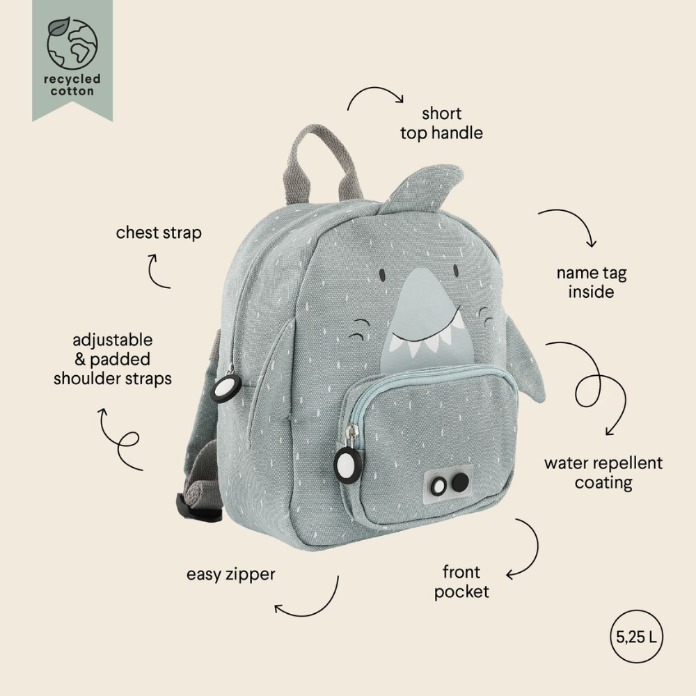 Mochila pequeña - Mr. Shark