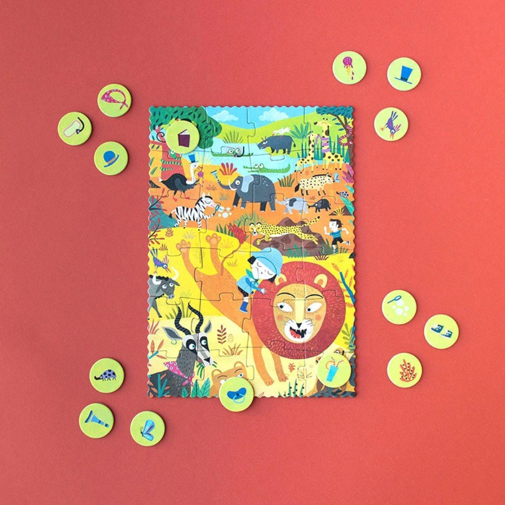 Pocket Puzzle - Mi pequeña jungla