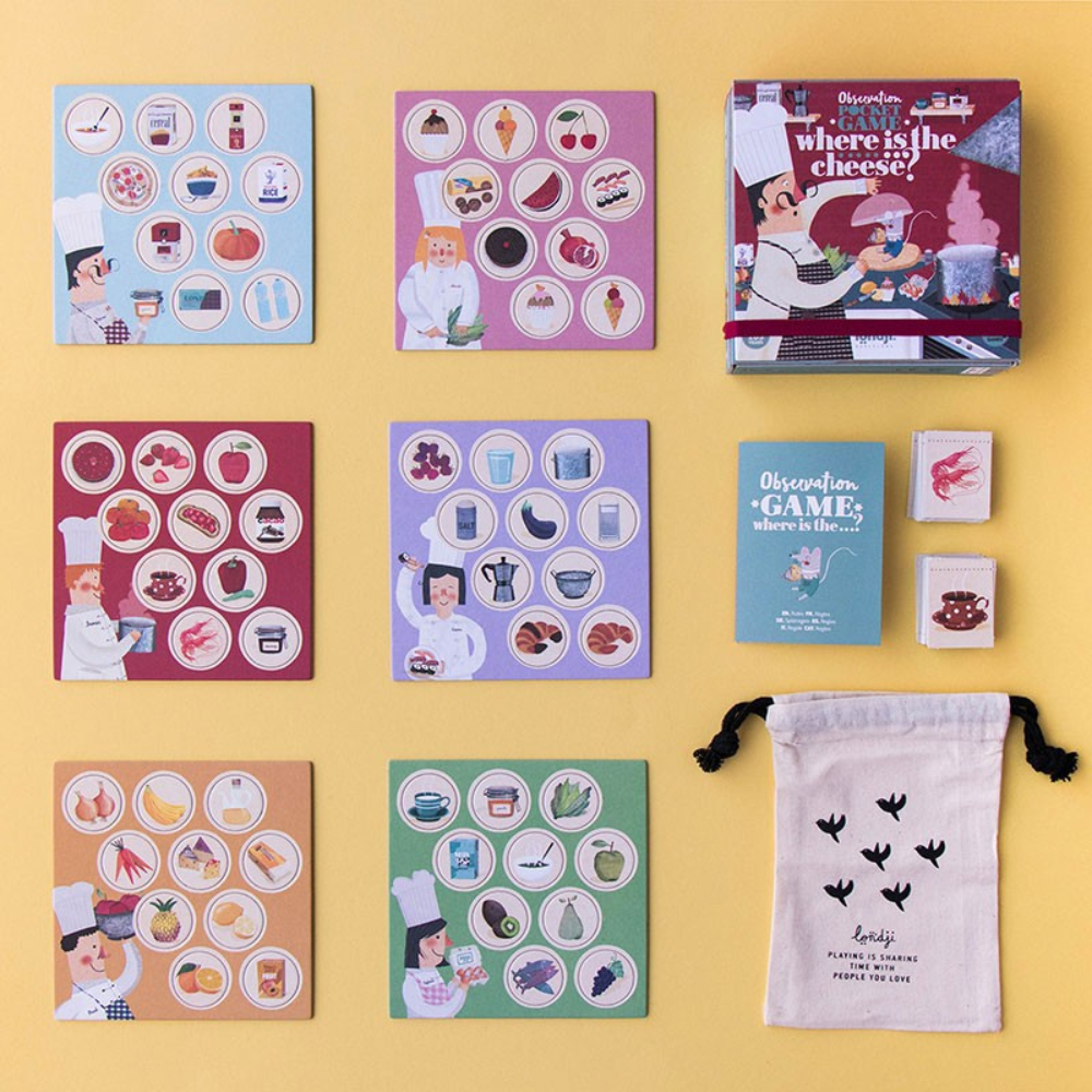 Pocket Game - ¿Dónde esta el queso?
