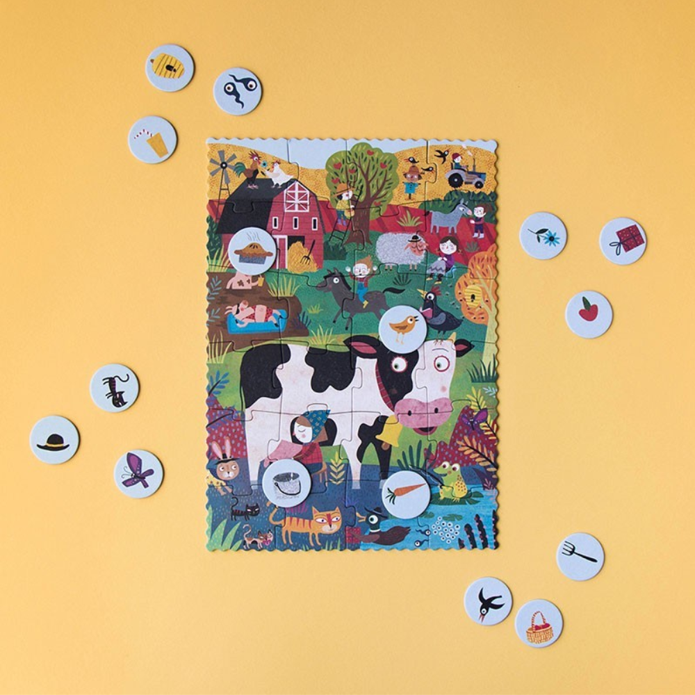 Pocket Puzzle - Mi pequeña granja