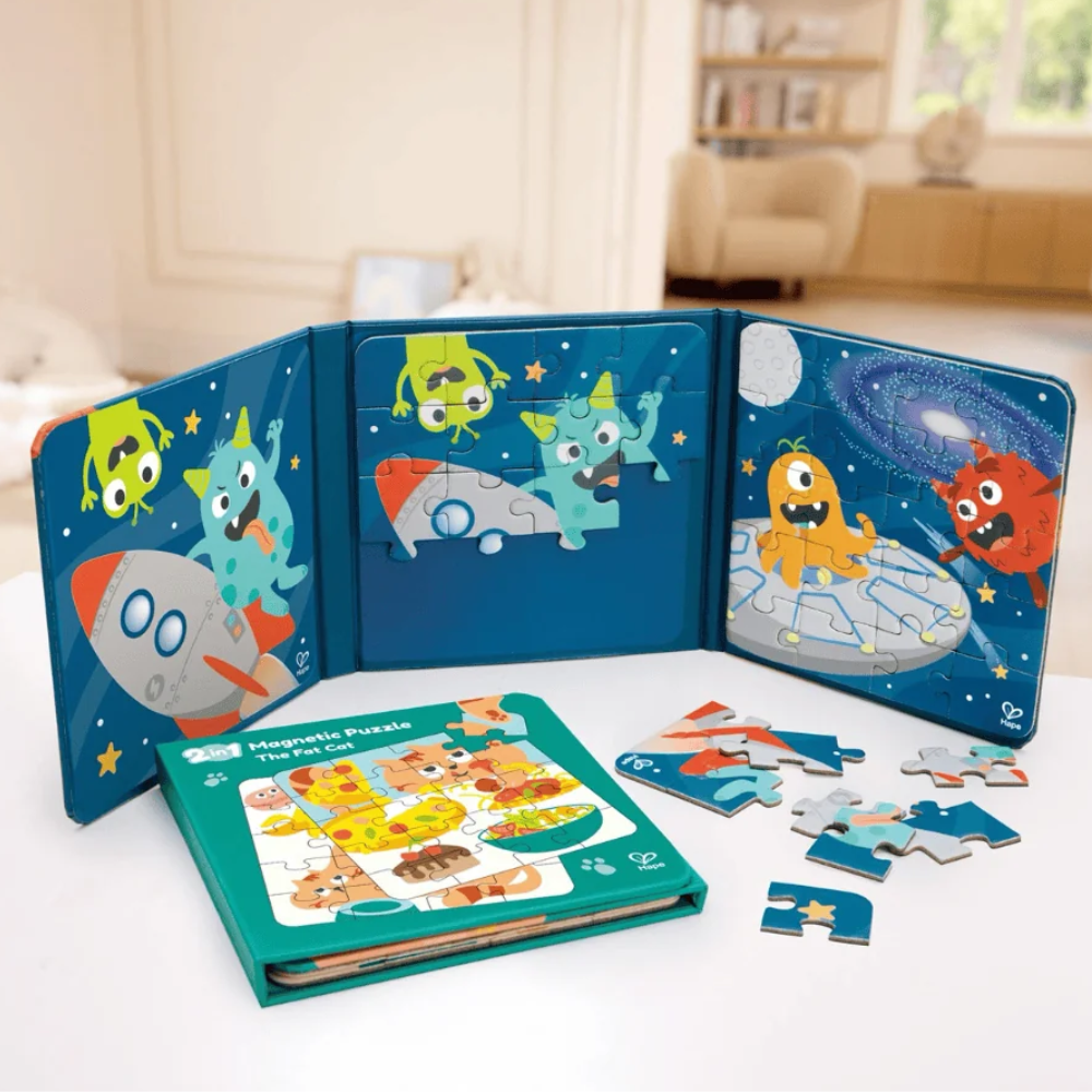 Libro Puzzle Magnético Hape