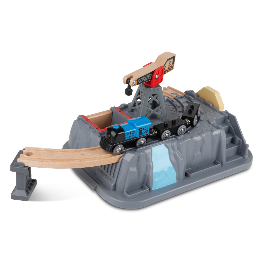 Juego de Bloques de Construcción de Ferrocarril Hape