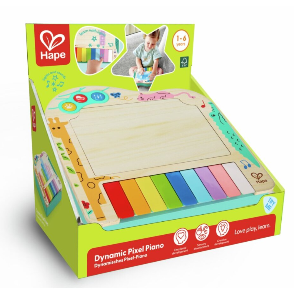 Pixel Piano Hape