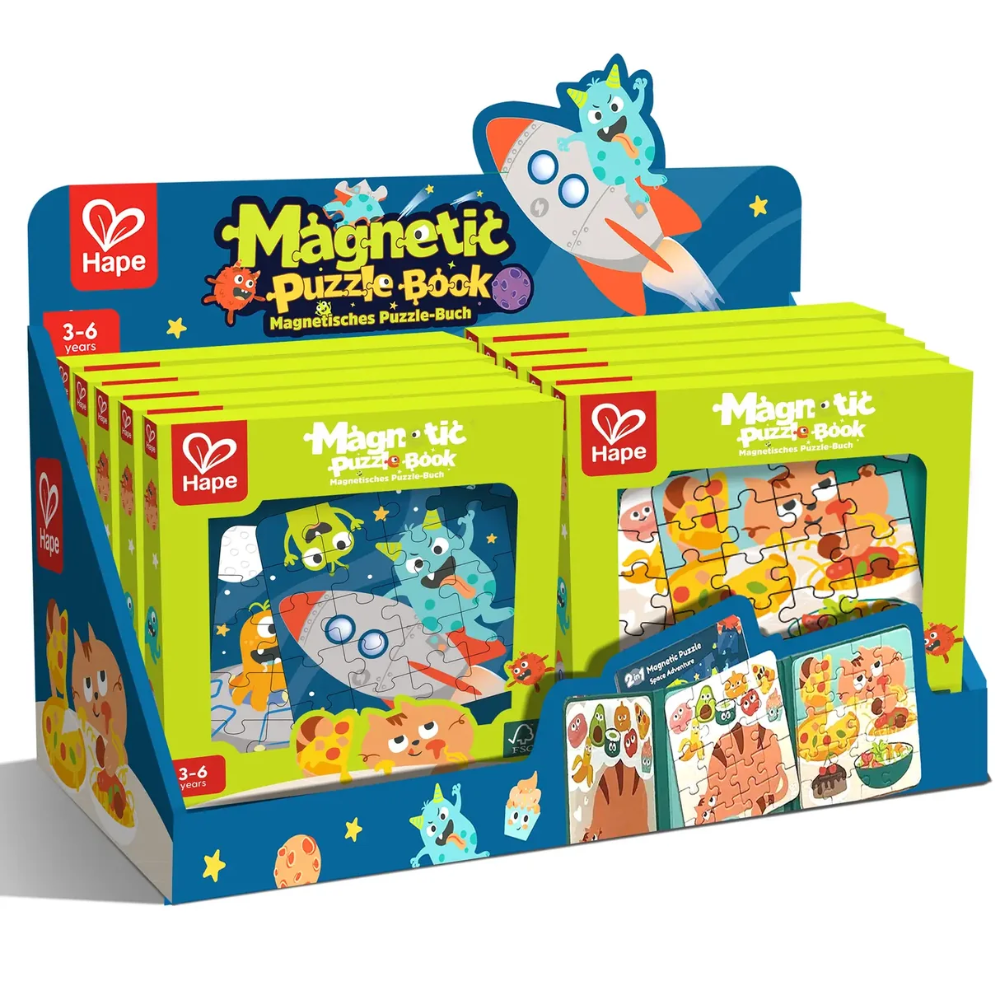 Libro Puzzle Magnético Hape