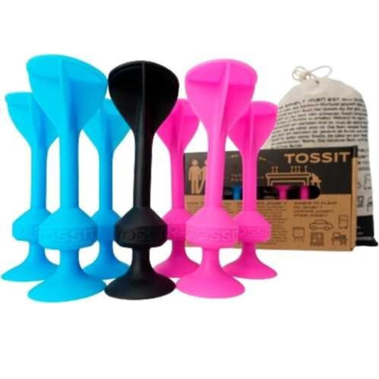 Tossit 7 Dardos Silicona Starter Pack - Azul + Rosa