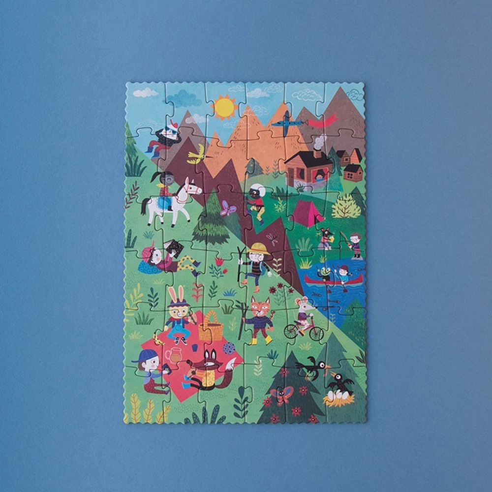 Puzzle - Vamos a la Montaña