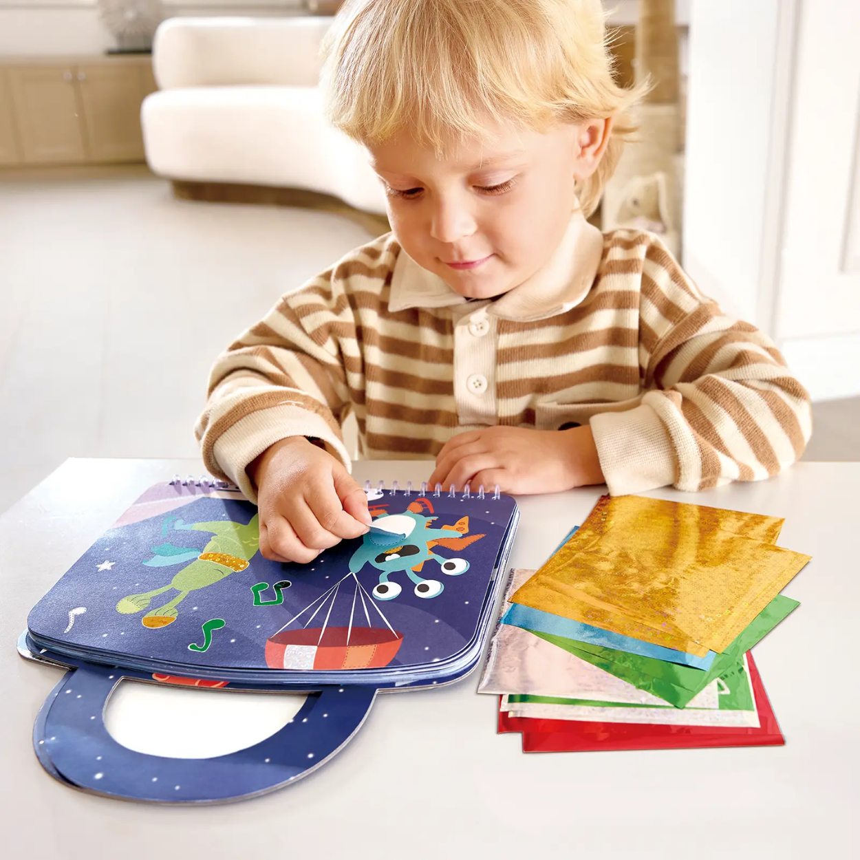 Kit de Arte de Aluminio Intergaláctico Azul