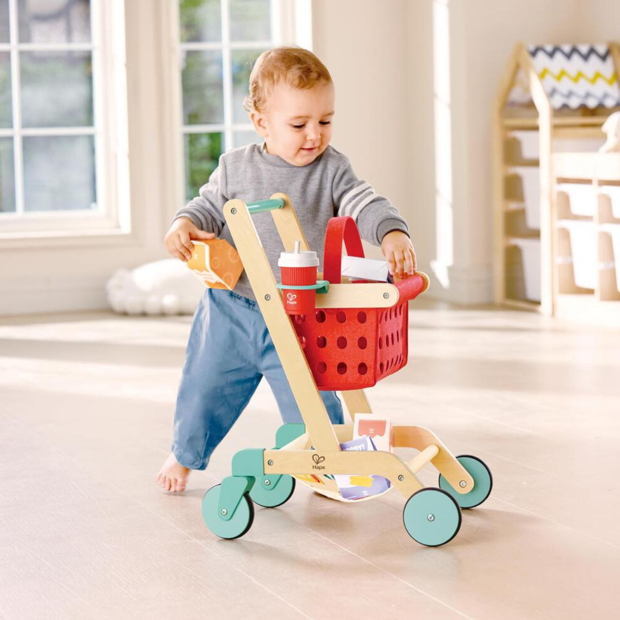 Little Shopper's Cart & Basket