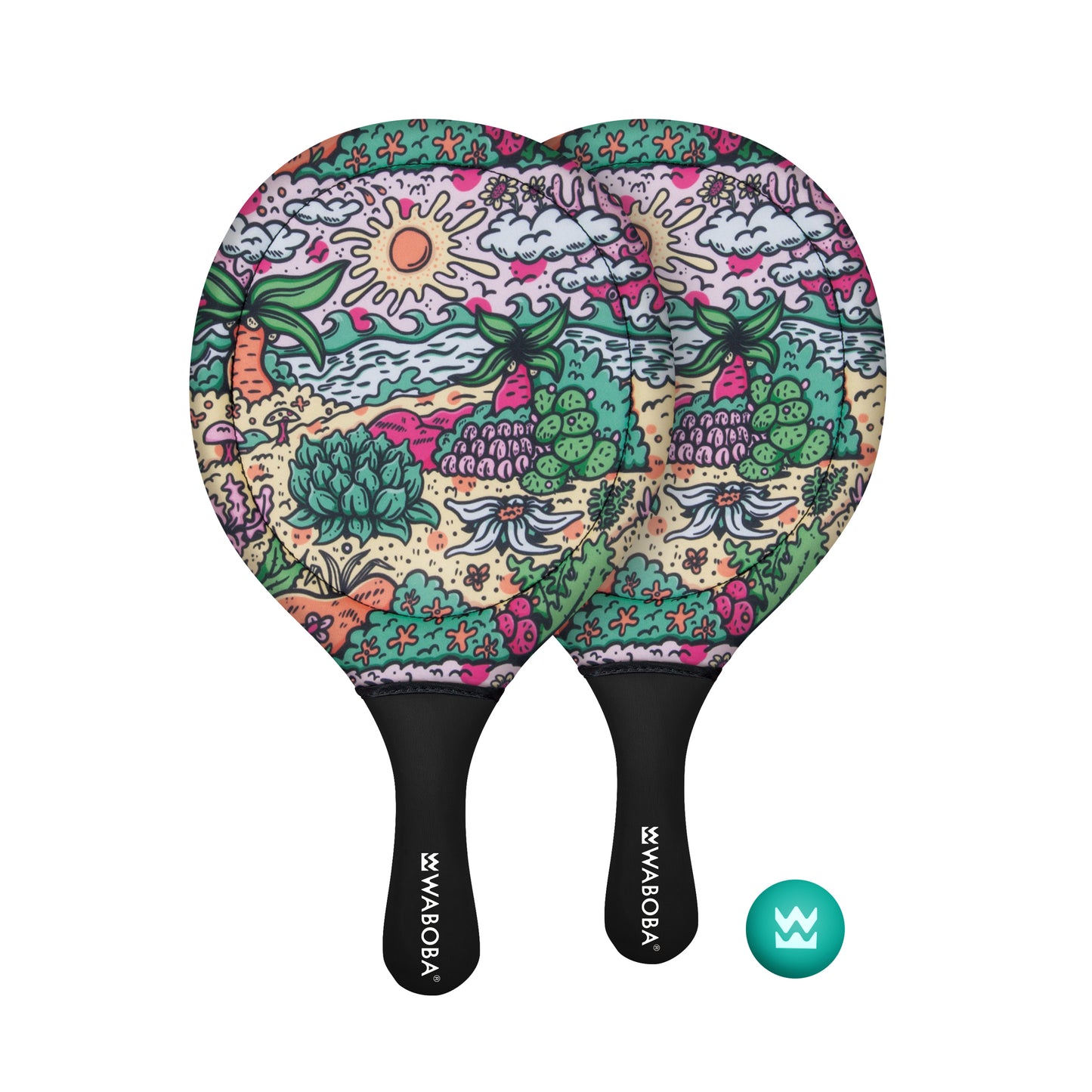 Waboba Set de Palas - Tropical