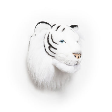 Cabeza de tigre blanco Albert decorativa para pared Wild & Soft