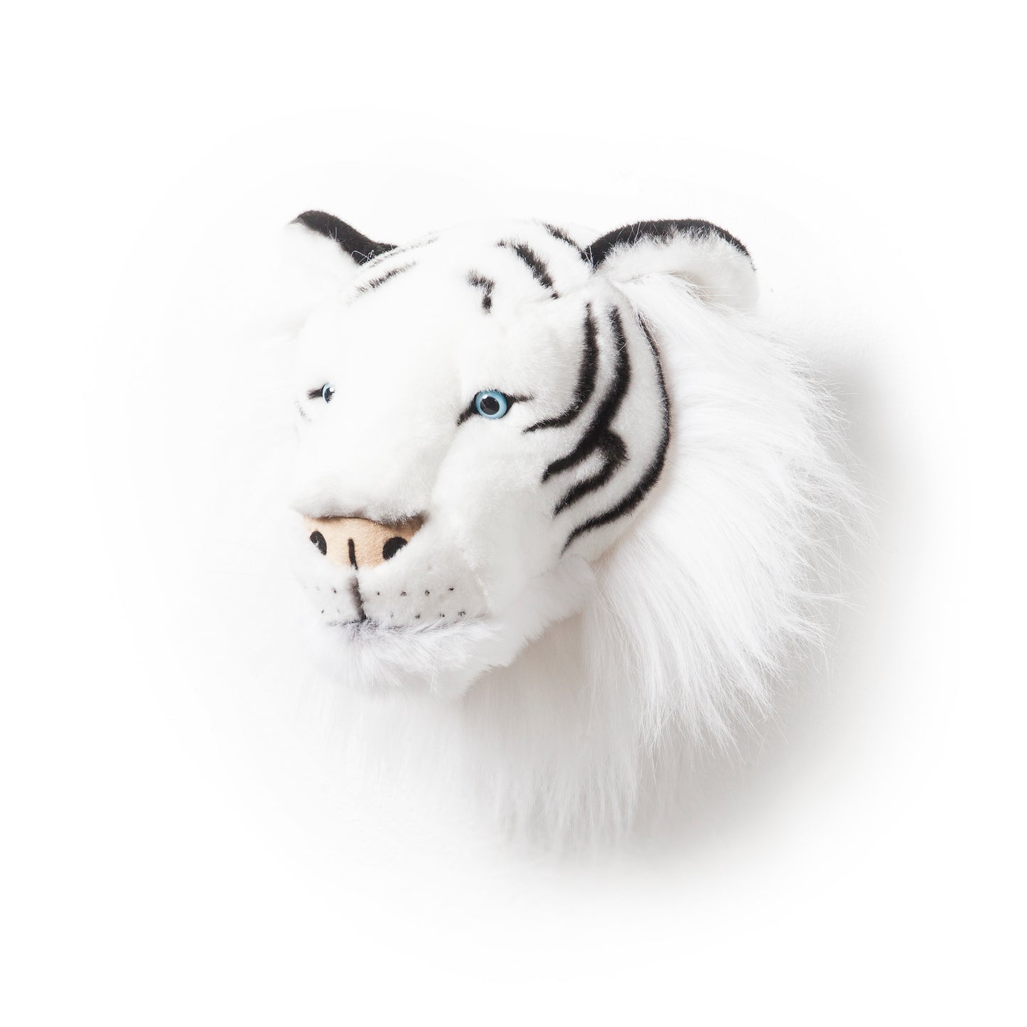 Cabeza de tigre blanco Albert decorativa para pared Wild & Soft