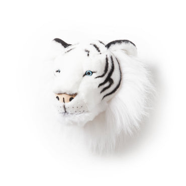 Cabeza de tigre blanco Albert decorativa para pared Wild & Soft