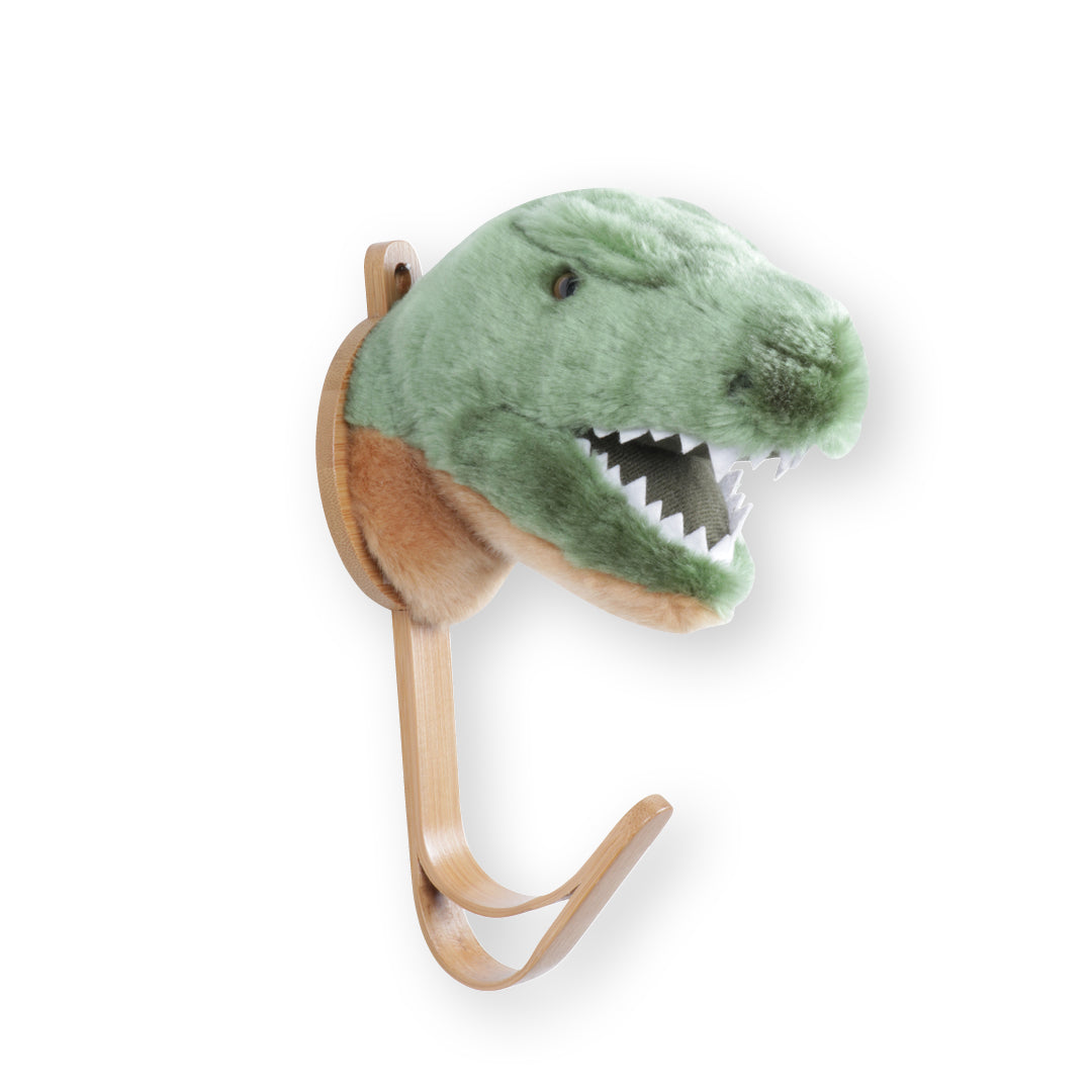Perchero infantil cabeza de T-rex Wild & Soft