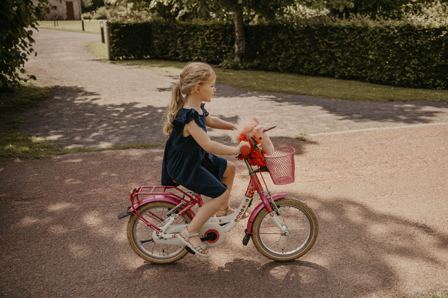 Cabeza de unicornio de peluche para patinete Wild & Soft