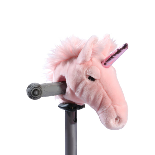 Cabeza de unicornio de peluche para patinete Wild & Soft